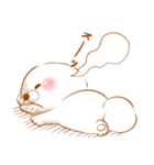 生活❤️いやしばいぬ❤️白柴（個別スタンプ：13）