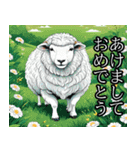 毎年使える12支のあけおめスタンプ(再販)（個別スタンプ：15）
