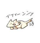 走っているのはブーンねこ（個別スタンプ：2）