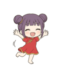 【ツンデレ中華娘の彼女】（個別スタンプ：9）