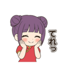 【ツンデレ中華娘の彼女】（個別スタンプ：24）
