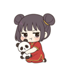 【ツンデレ中華娘の彼女】（個別スタンプ：40）