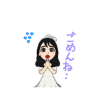 挨拶（ガーリー）（個別スタンプ：10）