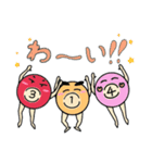 ビリヤードのうさぎと9この的球たち（個別スタンプ：26）