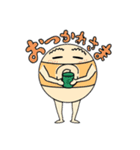 ビリヤードのうさぎと9この的球たち（個別スタンプ：33）