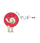 ビリヤードのうさぎと9この的球たち（個別スタンプ：36）