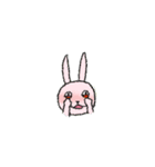 恐竜のとけぷーとピンクなうさぎ（個別スタンプ：11）