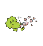 恐竜のとけぷーとピンクなうさぎ（個別スタンプ：15）