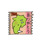恐竜のとけぷーとピンクなうさぎ（個別スタンプ：20）