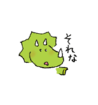 恐竜のとけぷーとピンクなうさぎ（個別スタンプ：26）