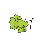 恐竜のとけぷーとピンクなうさぎ（個別スタンプ：27）