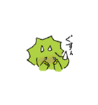 恐竜のとけぷーとピンクなうさぎ（個別スタンプ：40）