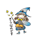魔女っ子スタンプ2（個別スタンプ：1）