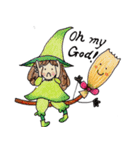 魔女っ子スタンプ2（個別スタンプ：15）