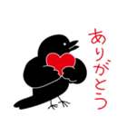 とべないカラス（個別スタンプ：5）
