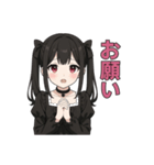 地雷系女子スタンプ♡（個別スタンプ：3）