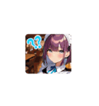 動くメイドさん日和 ①（個別スタンプ：4）