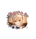 動くメイドさん日和 ①（個別スタンプ：16）