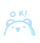 まっちろくますけ（個別スタンプ：1）