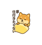 ちょっと毒舌なしば犬（個別スタンプ：16）