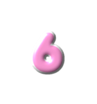 2/2  ぷっくり枠英語P白アレンジ（個別スタンプ：27）