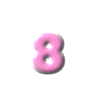 2/2  ぷっくり枠英語P白アレンジ（個別スタンプ：29）