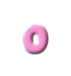 2/2  ぷっくり枠英語P白アレンジ（個別スタンプ：31）