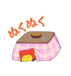 【再販】正月くりおぬっこ×ちぇりニャン（個別スタンプ：9）