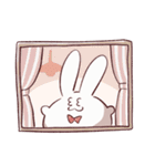 シンプルにむさぎさん（個別スタンプ：5）