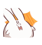 シンプルにむさぎさん（個別スタンプ：19）