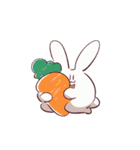 シンプルにむさぎさん（個別スタンプ：34）