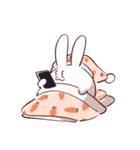 シンプルにむさぎさん（個別スタンプ：38）