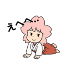 桜巫女みみこちゃん（個別スタンプ：12）
