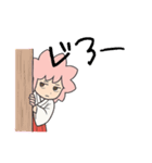 桜巫女みみこちゃん（個別スタンプ：14）