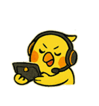 ゲーム大好きオカメインコ（個別スタンプ：40）