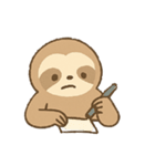 ズボラ向上委員会/なまけもの（個別スタンプ：21）