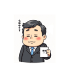 中年サラリーマンも苦労がある（個別スタンプ：10）