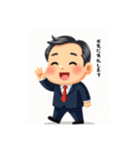 中年サラリーマンも苦労がある（個別スタンプ：11）