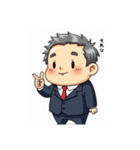 中年サラリーマンも苦労がある（個別スタンプ：28）