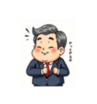 中年サラリーマンも苦労がある（個別スタンプ：34）