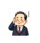 中年サラリーマンも苦労がある（個別スタンプ：36）