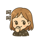 Qニの毎日トーク（個別スタンプ：16）