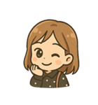Qニの毎日トーク（個別スタンプ：17）