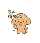 関西弁トイプードルスタンプ（個別スタンプ：11）