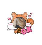 可愛い子分たち（個別スタンプ：3）