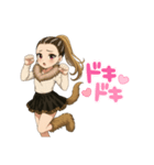 ダンス女子の日常スタンプ♡（個別スタンプ：5）