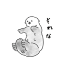 使いやすいラッコらこ（個別スタンプ：3）