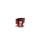 黒髪が似合うカワイイ美女たち！（個別スタンプ：14）
