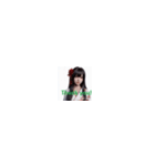 黒髪が似合うカワイイ美女たち！（個別スタンプ：27）