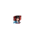 黒髪が似合うカワイイ美女たち！（個別スタンプ：35）